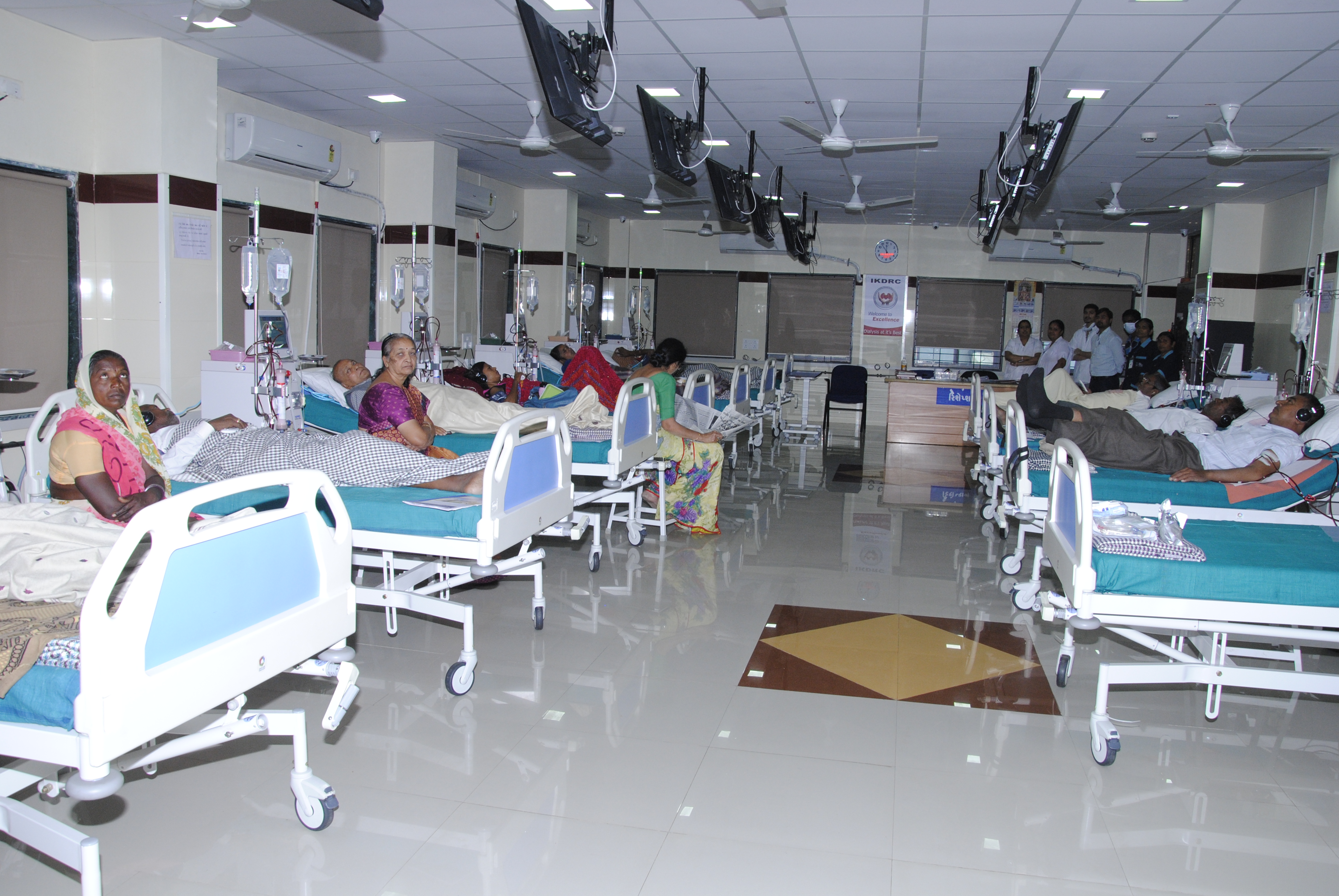 World class dialysis facility at PadmaKunvarba Hospital